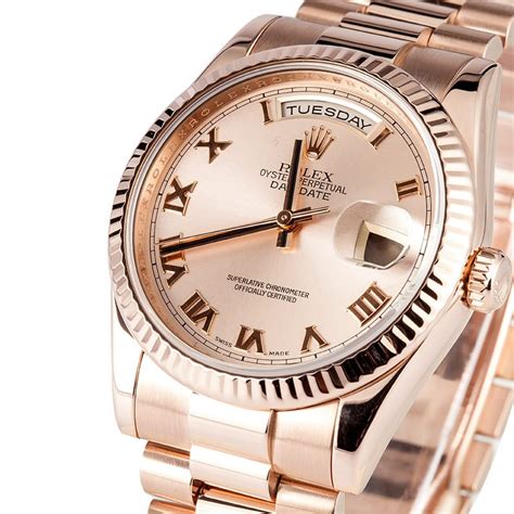 rolex presidential rose gold|rolex rose gold watch price.